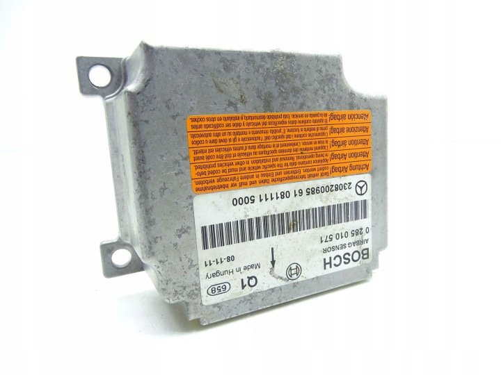 SENSOR MODUŁ PODUSZEK POWIETRZNYCH AIRBAG MERCEDES SL R230 LIFT 2308200985