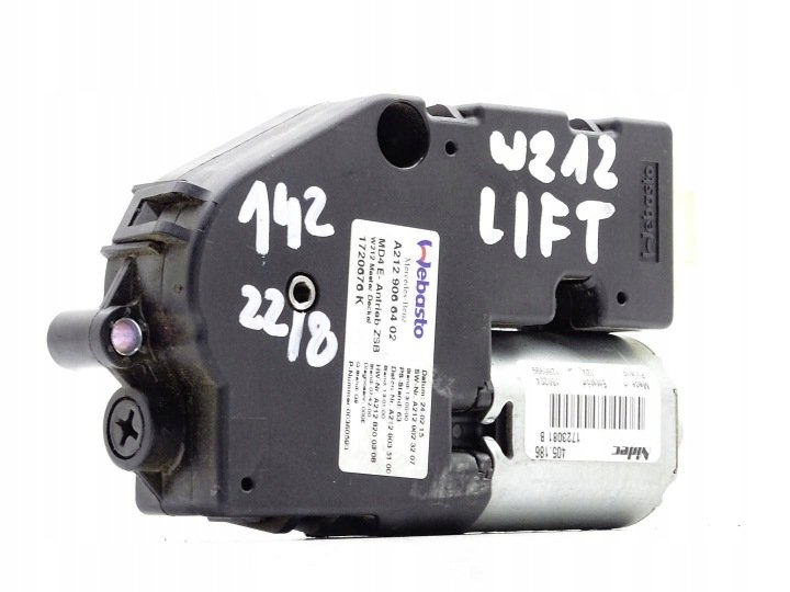 SILNICZEK SZYBERDACHU DACHU MERCEDES E COUPE W207 C207 LIFT A2129066402