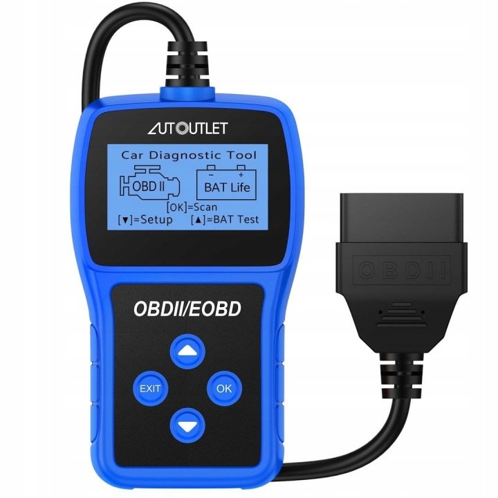 SKANER DIAGNOSTYCZNY OBD2 CZYTNIK KODÓW BŁĘDÓW SILNIKA AUTOUTLET MS309 PRO