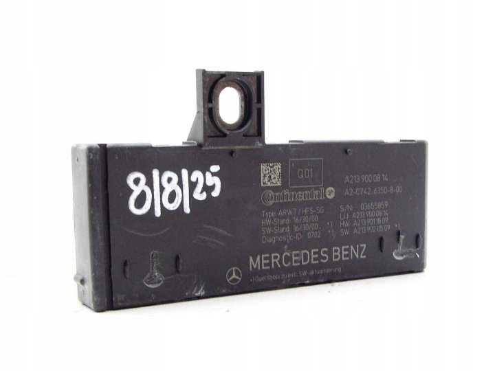 STEROWNIK-MODUL-KLAPY-BAGAZNIKA-MERCEDES-S-W222-LIFT-A2139000814 STEROWNIK MODUŁ KLAPY BAGAŻNIKA MERCEDES S W222 LIFT A2139000814
