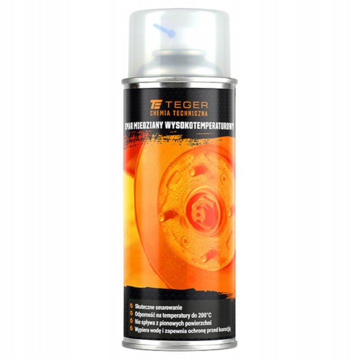 Smar miedziany wysokotemperaturowy 400ml Teger