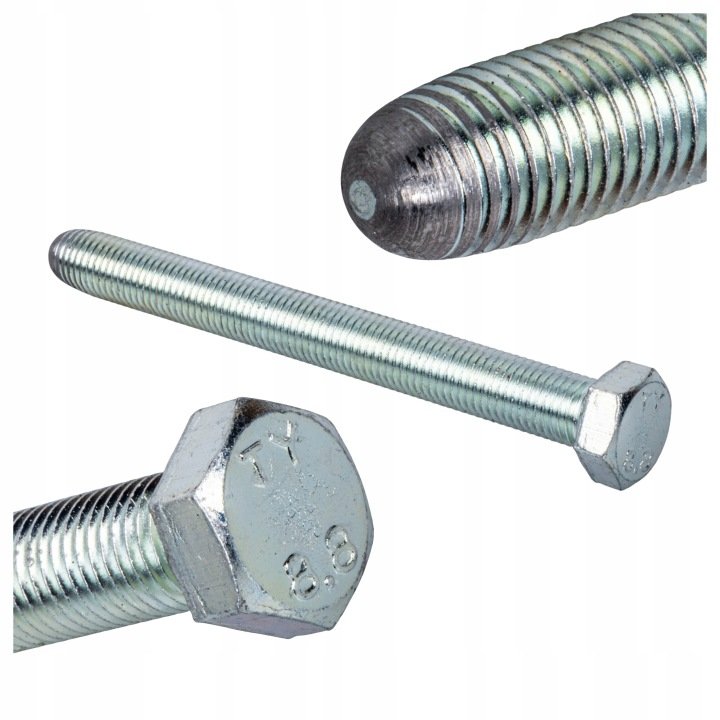 Śruba napinacza łańcucha rozrzutnika obornika gwint M16 140mm 2213120220