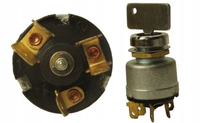 Stacyjka włącznik zapłonu Ford New Holland 8180673 + Kluczyk