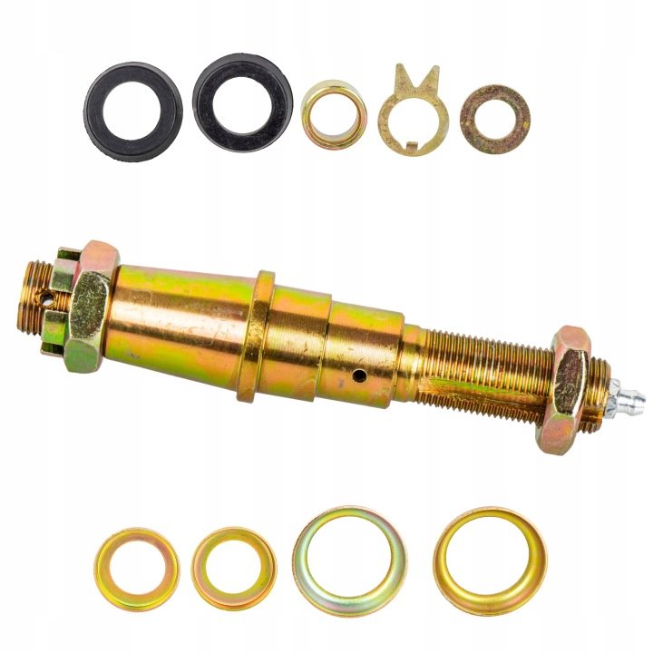 Sworzeń siłownika wspomagania MTZ C50 długi z zatoczeniem dł. 159mm M20x1,5