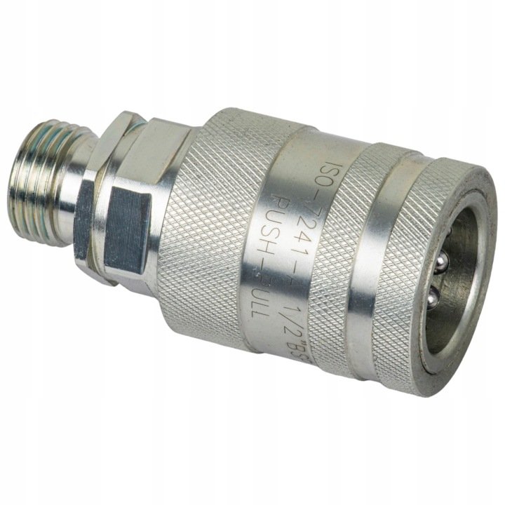 Szybkozłącze EURO PUSH-PULL GZ 1/2" BSP Waryński