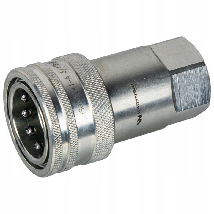 Szybkozłącze hydrauliczne gniazdo 3/4" BSP ISO 7241-A Waryński