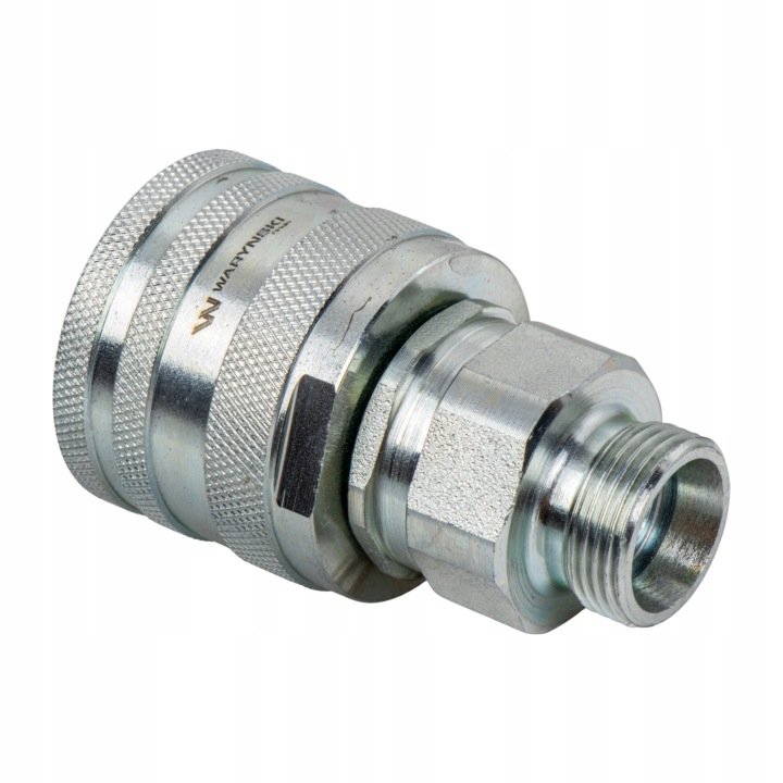Szybkozłącze hydrauliczne skręcane wtyczka M22x1.5 GZ 300bar Waryński
