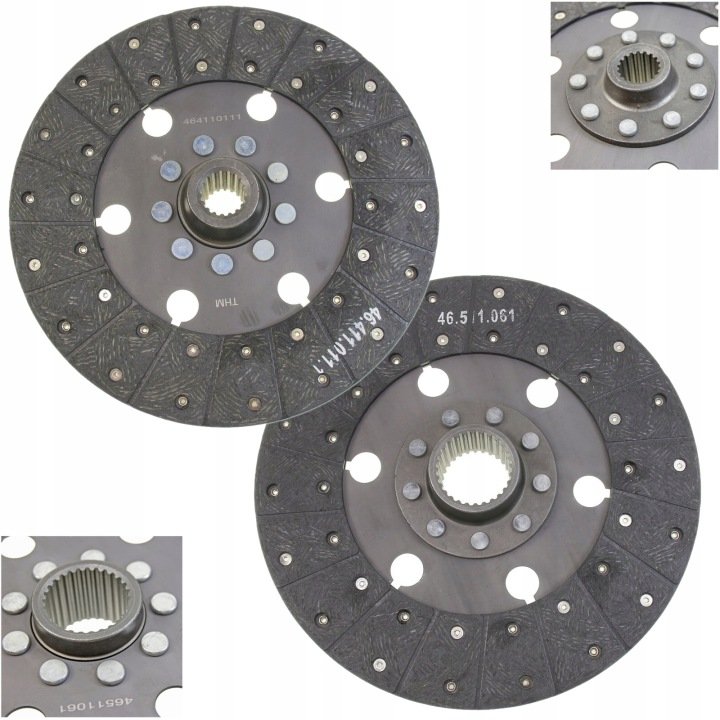 Tarcza sprzęgła C-360 I oraz II stopień pleciona THM 46411011 + 46511061
