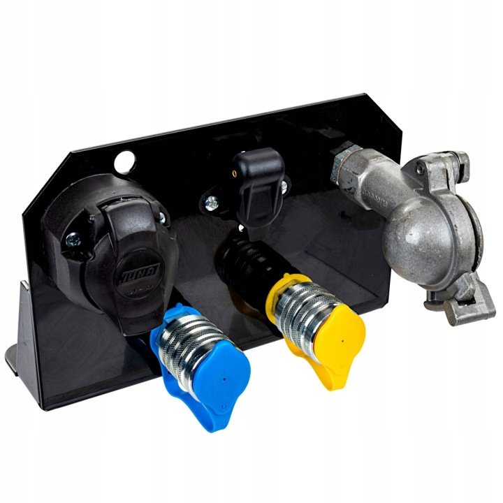 URSUS C-360 WSPORNIK ZŁĄCZY 4W1 HYDRAULIKA PNEUMATYKA GNIAZDA 3-PIN 7-PIN