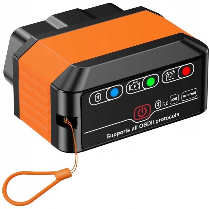URZĄDZENIE DIAGNOSTYCZNE DO SAMOCHODU BŁEDÓW V2.0 OBD2 z Bluetooth 5.2