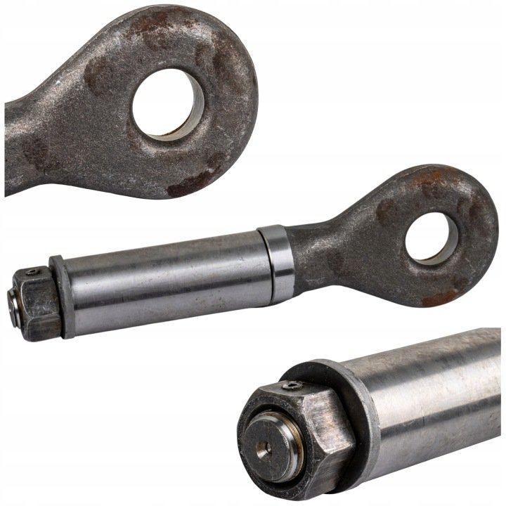 Ucho zaczepu przyczepy obrotowe do wspawania Fi 29mm M24x3mm