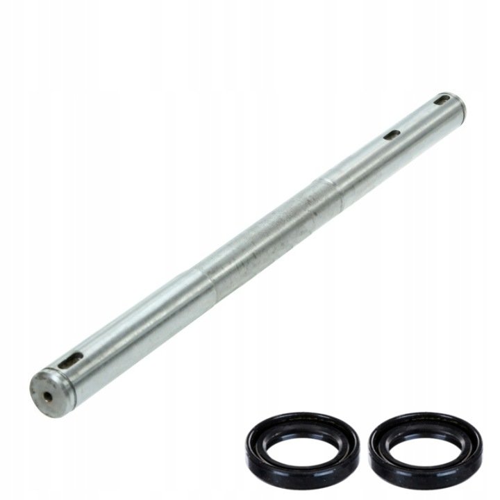 Wałek pedałów C-360 + simmeringi 25x35x7mm 50427010 54510104