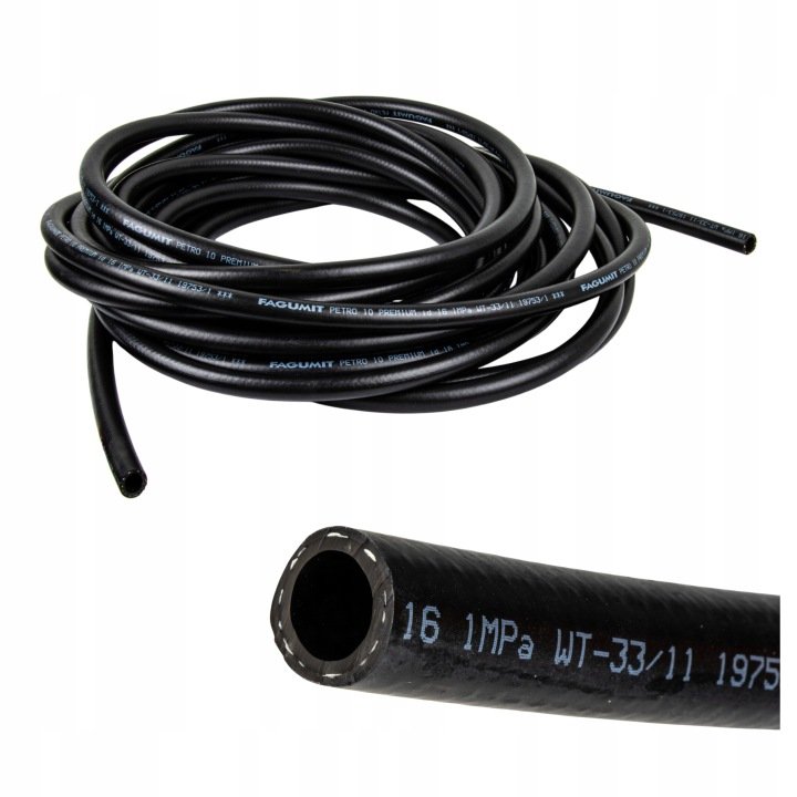 Wąż gumowy 16mm do paliwa oleju 10bar | Fagumit 1mb