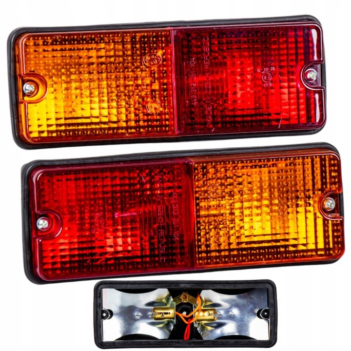 ZETOR URI LAMPA TYLNA LEWA PRAWA 67115711 67115712 CZESKI WYROBEK PLASTIK