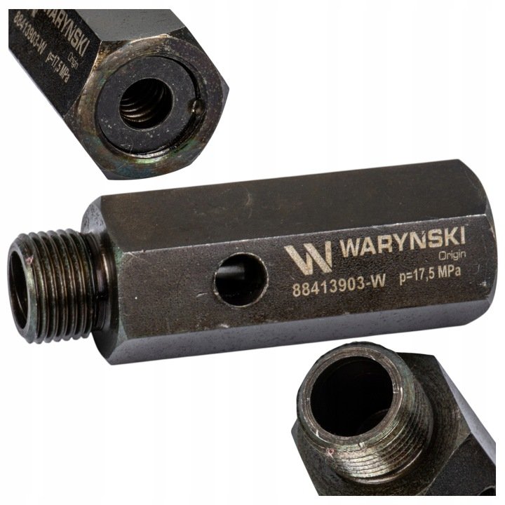 Zawór bezpieczeństwa pompy hydraulicznej C-385 17,5 MPa 88413903 Waryński