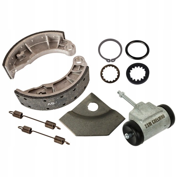 Zestaw Szczęka hamulcowa Ursus C-360 + Cylinderek Chełmno + Podkładki