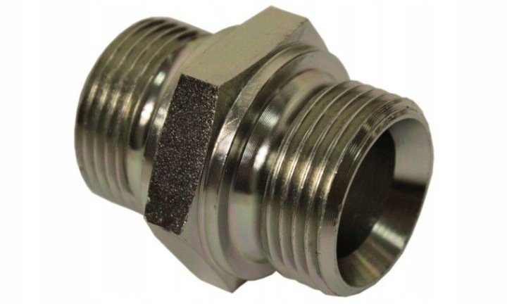 Zlacze-proste-BSP-1-cal-1-cal-nypel-hydrauliczny Złącze proste BSP 1 cal - 1 cal nypel hydrauliczny