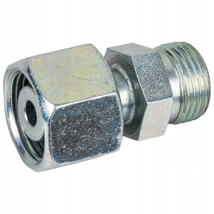 Zlacze-proste-z-nakretka-M18x1-5-M20x1-5-ocynk-KOVO12S12L Złącze proste z nakrętką M18x1,5 / M20x1,5 ocynk KOVO12S12L