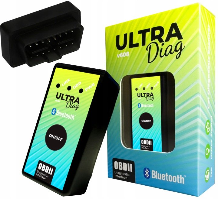iCAR-PRO-OBD2-TESTER-INTERFEJS-SKANER-DIAGNOSTYCZNY-POLSKI-IOS-ANDROID Interfejs diagnostyczny OBD II Bluetooth UltraDiag V608