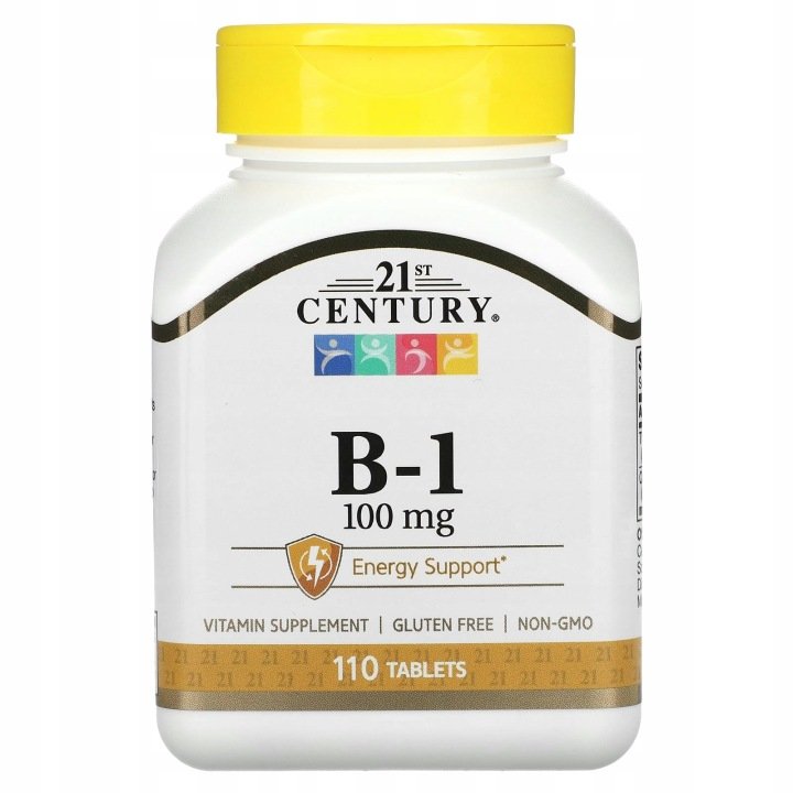 21st-Century-B-1-100-mg-110-tabletek 21st Century, B-1, 100 mg, 110 tabletek