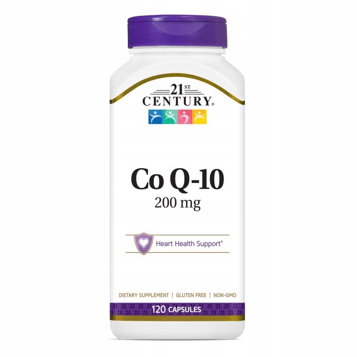 21st Century Co Q-10 200mg Caps - Koenzym Q-10 120 kapsułek