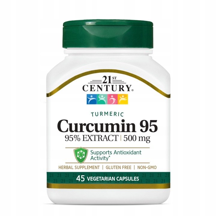 21st Century Curcumin 95 500mg - Kurkuma 45 kaps