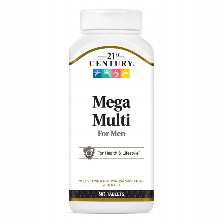 21st Century Mega Multi for Men - multiwitaminy dla mężczyzn 90 tabletek