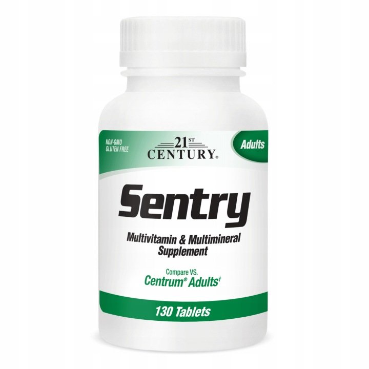 21st Century Sentry - Multiwitaminy i multiminerale 130 tabletek