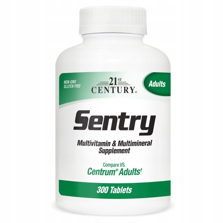 21st Century Sentry - Multiwitaminy i multiminerale 300 tabletek