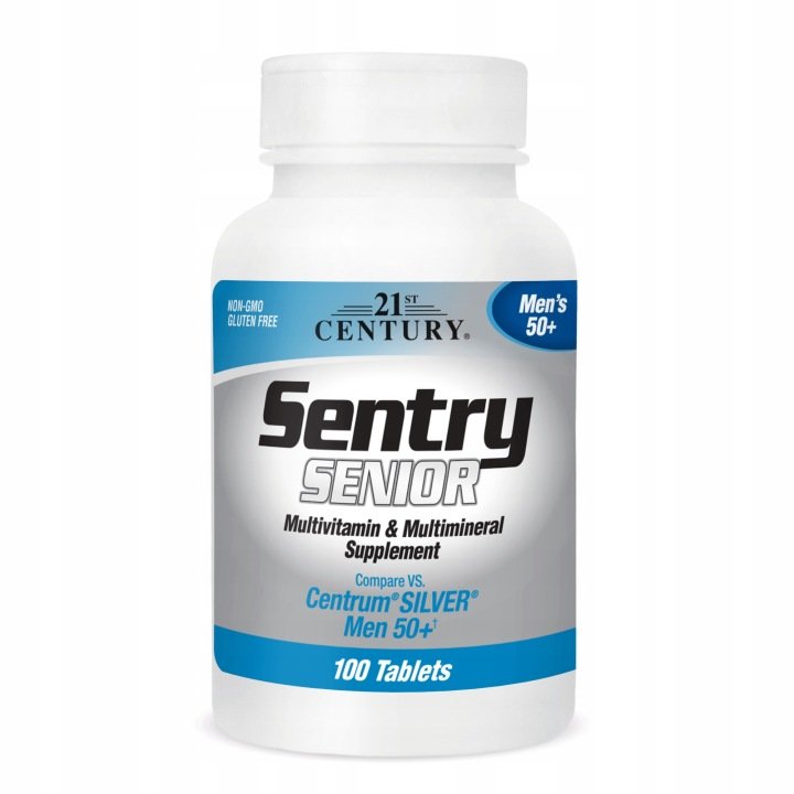 21st Century Sentry Senior Men`s 50+ Multivitamin & Multimineral - mult