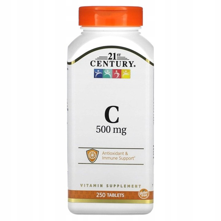 21st-Century-Witamina-C-500-mg-250-tabletek 21st Century, Witamina C, 500 mg, 250 tabletek