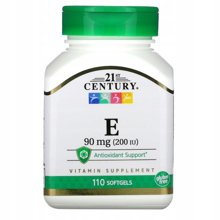 21st-Century-Witamina-E-90-mg-200-j-m-110-kapsulek-miekkich 21st Century, Witamina E, 90 mg (200 j.m.), 110 kapsułek miękkich