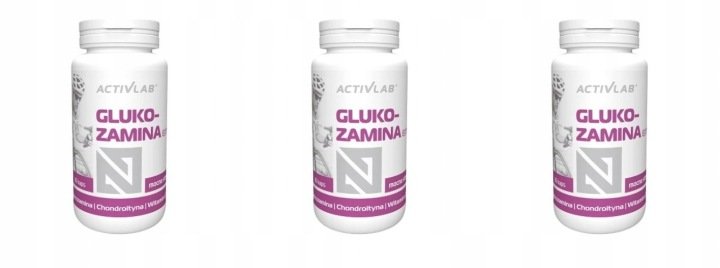 3x 30tabletek ACTIVLAB Glukozamina Ekstra KARTON