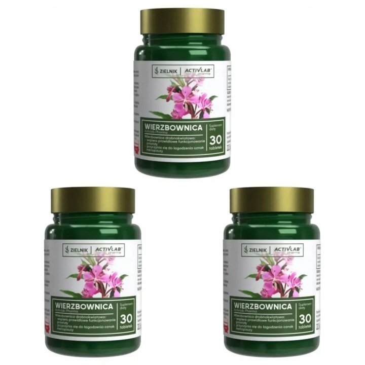 3x Activlab Wierzbownica, 30 tabletek