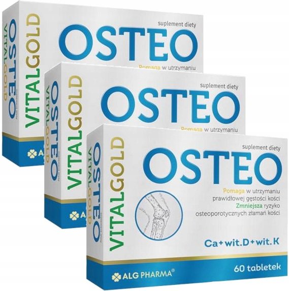 3x-Alg-Pharma-OSTEO-VitalGold-60-tabletek 3x Alg Pharma OSTEO VitalGold 60 tabletek