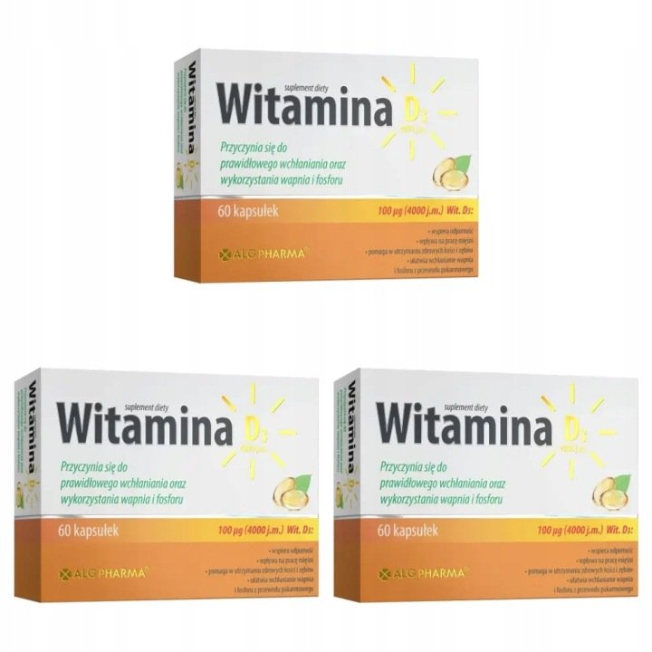 3x-Alg-Pharma-Witamina-D3-4000-j-m-60-kapsulek 3x Alg Pharma Witamina D3 4000 j.m., 60 kapsułek
