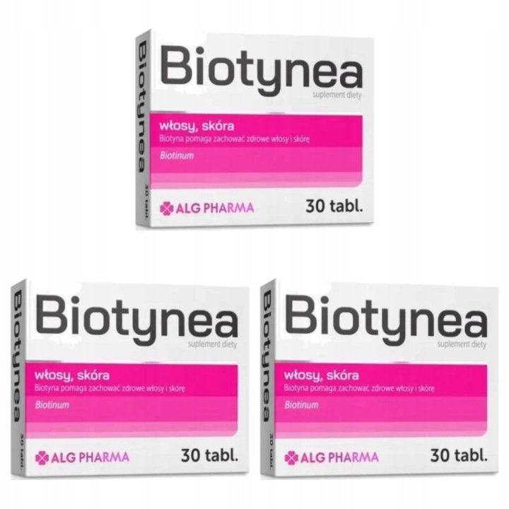 3x-Biotynea-30-tabletek 3x Biotynea, 30 tabletek