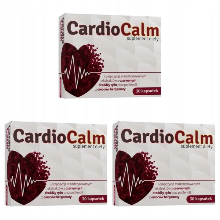 3x-Cardio-Calm-30-kapsulek 3x Cardio Calm, 30 kapsułek