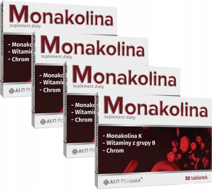 4x-Alg-Pharma-Monakolina-30-tabletek 4x Alg Pharma Monakolina 30 tabletek