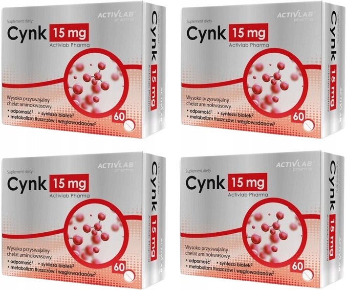 4x-Cynk-15mg-ODPORNOSC-60-kapsulek 4x Cynk 15mg ODPORNOŚĆ 60 kapsułek