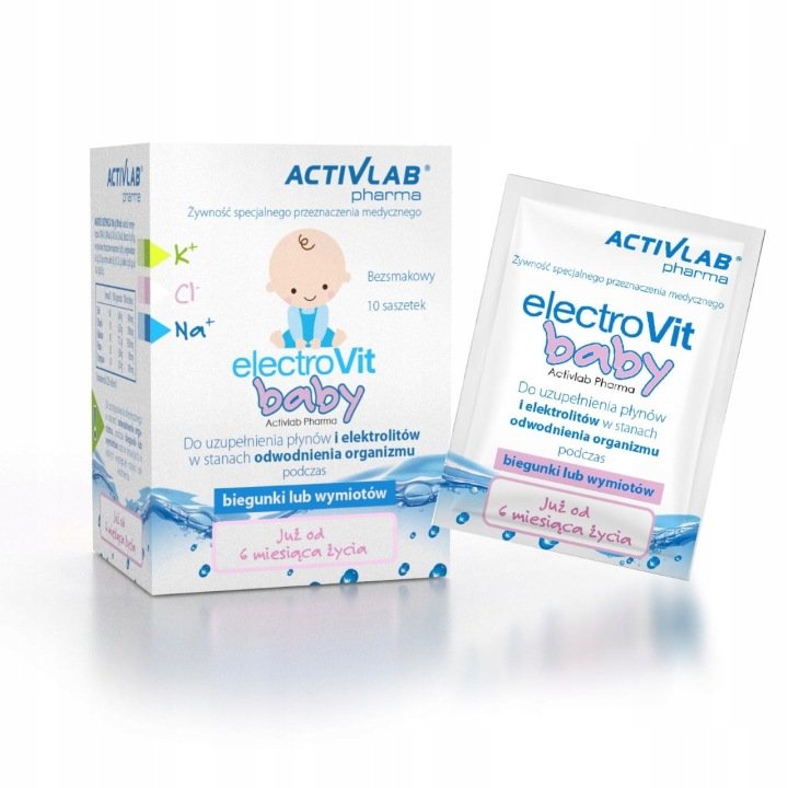 5X-ElectroVit-Baby-proszek-10-saszetek 5X ElectroVit Baby, proszek, 10 saszetek