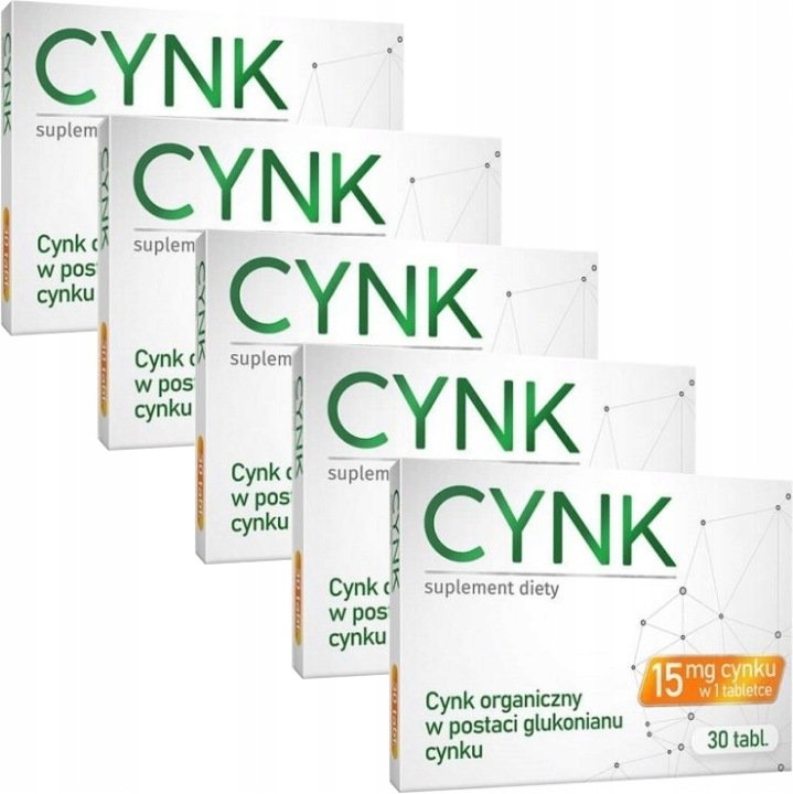 5x-Alg-Pharma-Cynk-15-mg-30-tabletek 5x Alg Pharma Cynk 15 mg 30 tabletek
