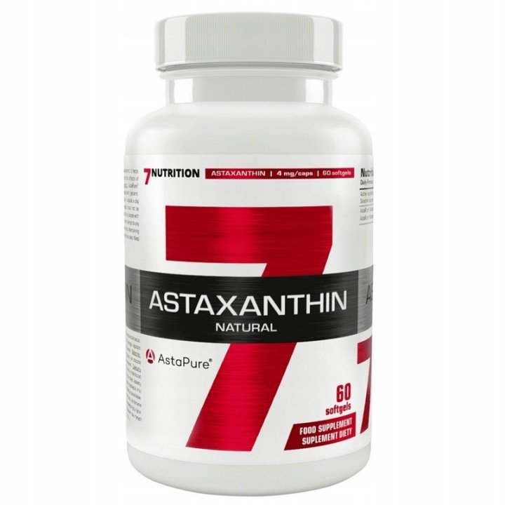 7NUTRITION-Astaxanthin-60-softgels-naturalna-astaksantyna-AstaPure-kaps 7NUTRITION Astaxanthin 60 softgels – naturalna astaksantyna AstaPure kaps.