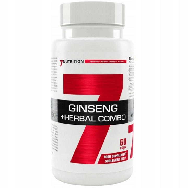 7NUTRITION-Ginseng-Herbal-Combo-60caps-Zen-Szen 7NUTRITION Ginseng + Herbal Combo 60caps Zen Szen