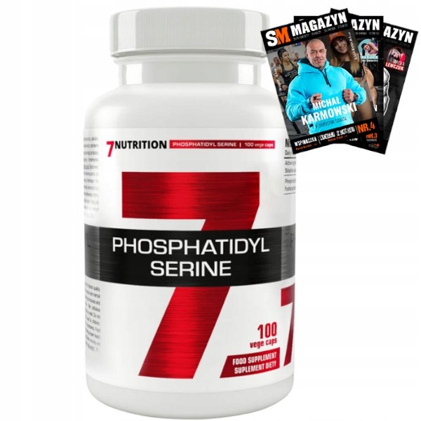7NUTRITION-PHOSPHATIDYLSERINE-SERYNA-250mg-100kaps-FUNKCJONOWANIE-MOZGU 7NUTRITION PHOSPHATIDYLSERINE SERYNA 250mg 100kaps FUNKCJONOWANIE MÓZGU