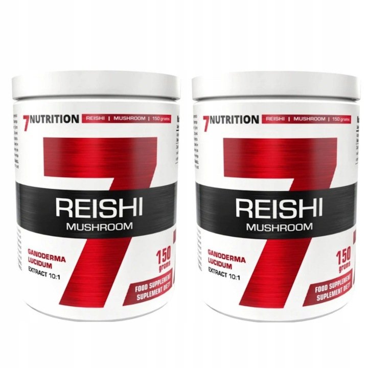 7NUTRITION-REISHI-MUSHROOM-300g-GRZYBY-CHOLESTEROL 7NUTRITION REISHI MUSHROOM 300g GRZYBY CHOLESTEROL
