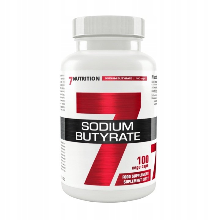 7NUTRITION-SODIUM-BUTYRATE-100K-KWAS-MASLOWY-580mg 7NUTRITION SODIUM BUTYRATE 100K KWAS MASŁOWY 580mg