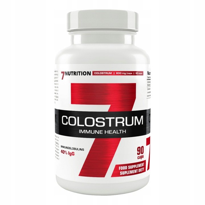 7Nutrition-Colostrum-600-mg-90caps-Odpornosc-Zdrowie 7Nutrition Colostrum 600 mg 90caps Odporność Zdrowie