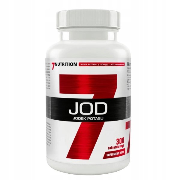 7Nutrition-Jod-300-tabletek-Vege-Wsparcie-tarczycy-naturalny-jod 7Nutrition Jod 300 tabletek Vege - Wsparcie tarczycy naturalny jod