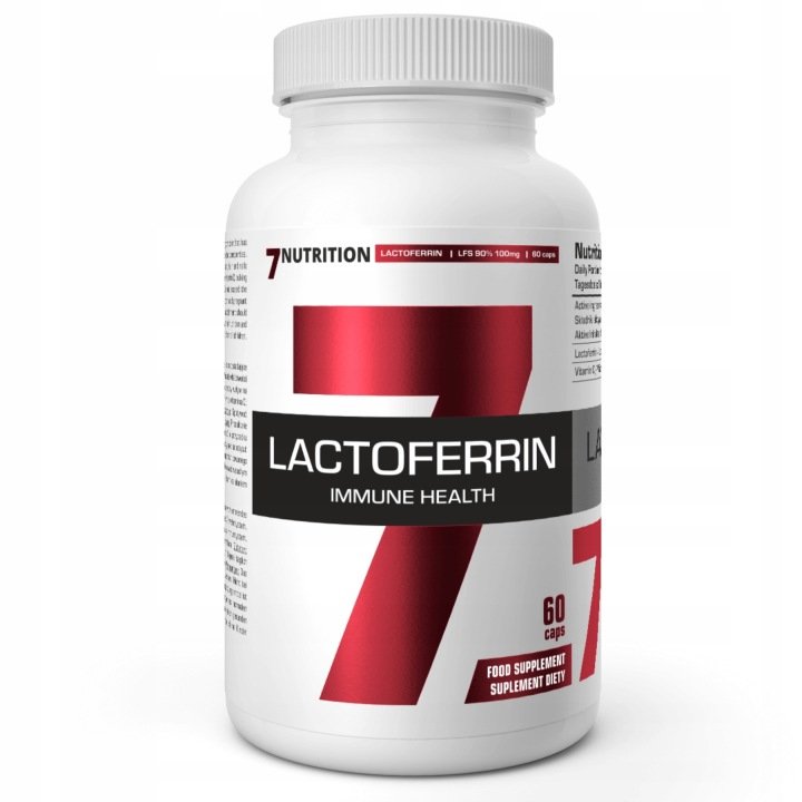 7Nutrition-Lactoferrin-60-kapsulek-30-09-2026 7Nutrition - Lactoferrin - 60 kapsułek 30.09.2026